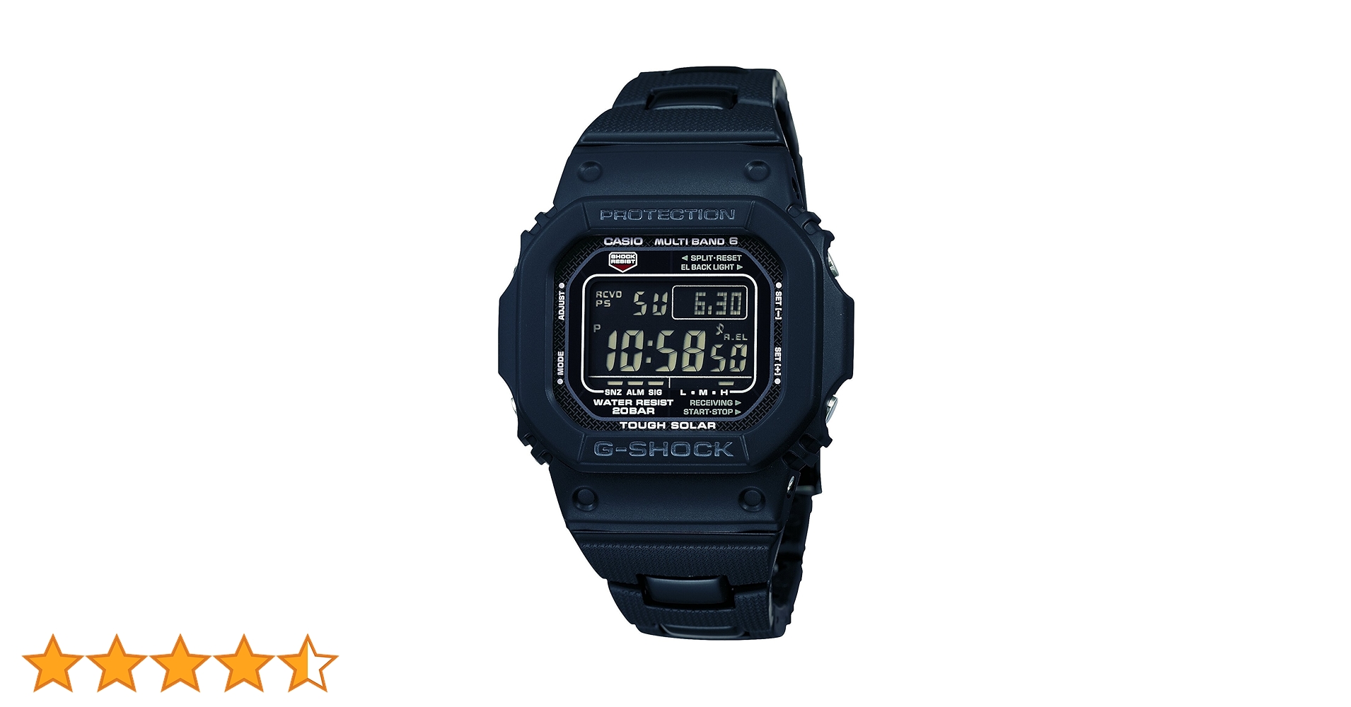 【名品・良品】CASIO G-SHOCK GW-M5610BC-1JF Casio G-Shock Tough Solar GW-M5610BC-1JF Men's Watch